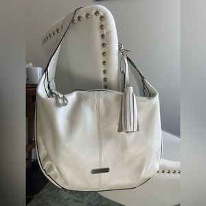 Coach Pearl White Avery Hobo Bag